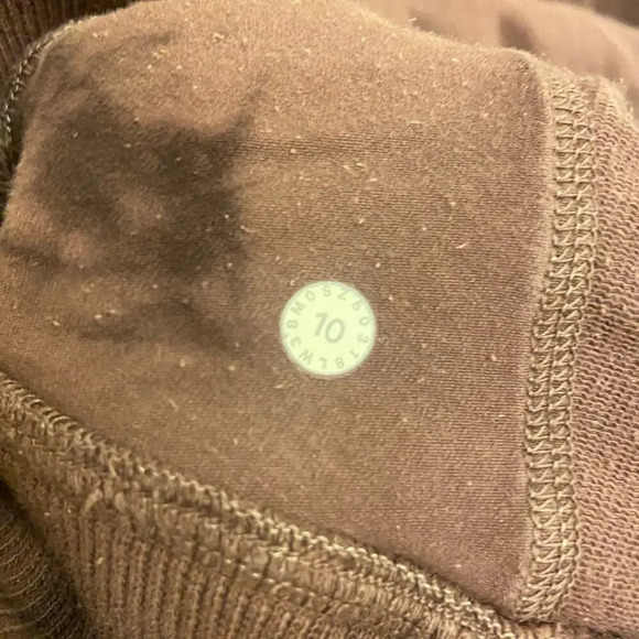 Lululemon Scuba Crew Shibori Purple Size 10 - Picture 7 of 8